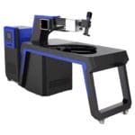 Maquina laser para soldado de piezas metalicas