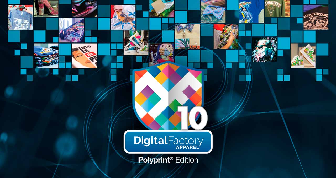 Cadlink Digital Factory Apparel v10 Polyprint edition RIP software