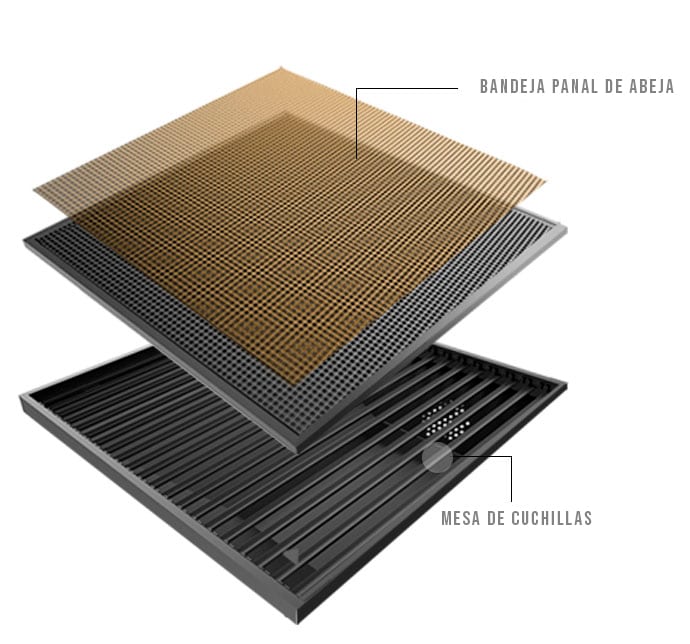 Mesa de trabajo doble y motorizada UP/DOWN shc6040