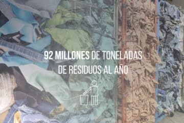 la industria textil genera 92 millones de toneladas de residuos al año