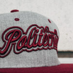 bordado 3d con relieve en gorra
