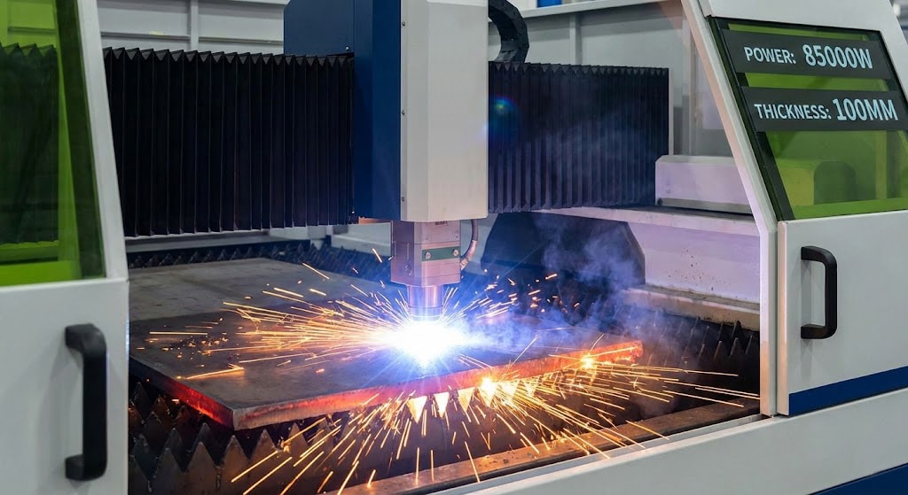 laser de fibra alta potencia corte de metal