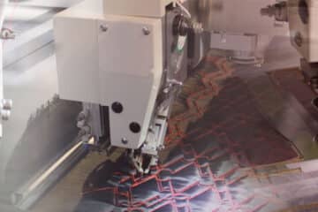 costura automatica con plantilla bordadoras textil